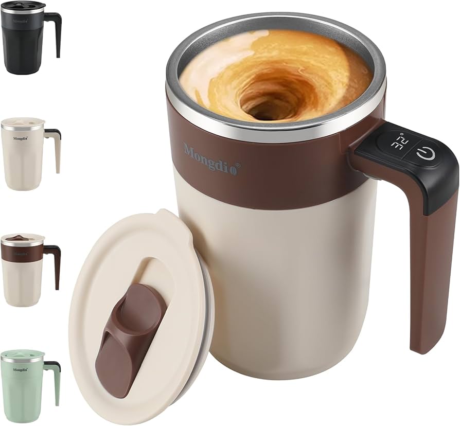 Automatic Self-Stirring Coffee Mug | Rechargeable Electric Mixing Cup
