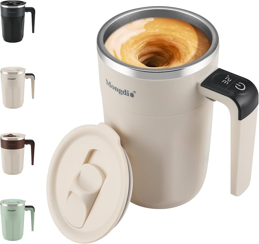 Automatic Self-Stirring Coffee Mug | Rechargeable Electric Mixing Cup