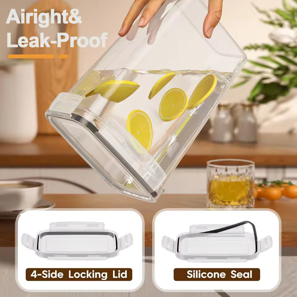 Airtight Food Storage Container Set | BPA-Free Kitchen Pantry Storage Canisters