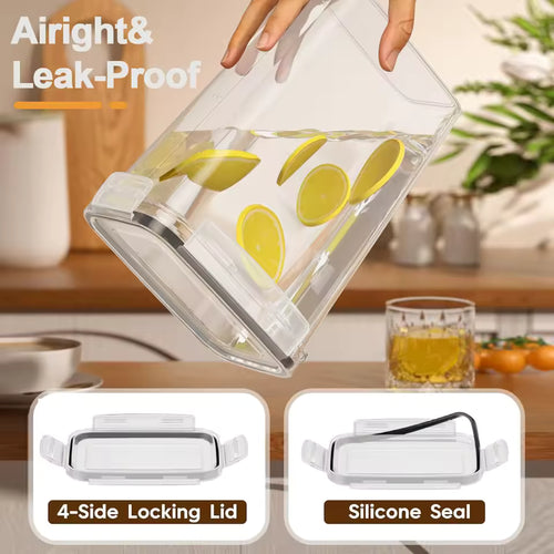 Airtight Food Storage Container Set | BPA-Free Kitchen Pantry Storage Canisters